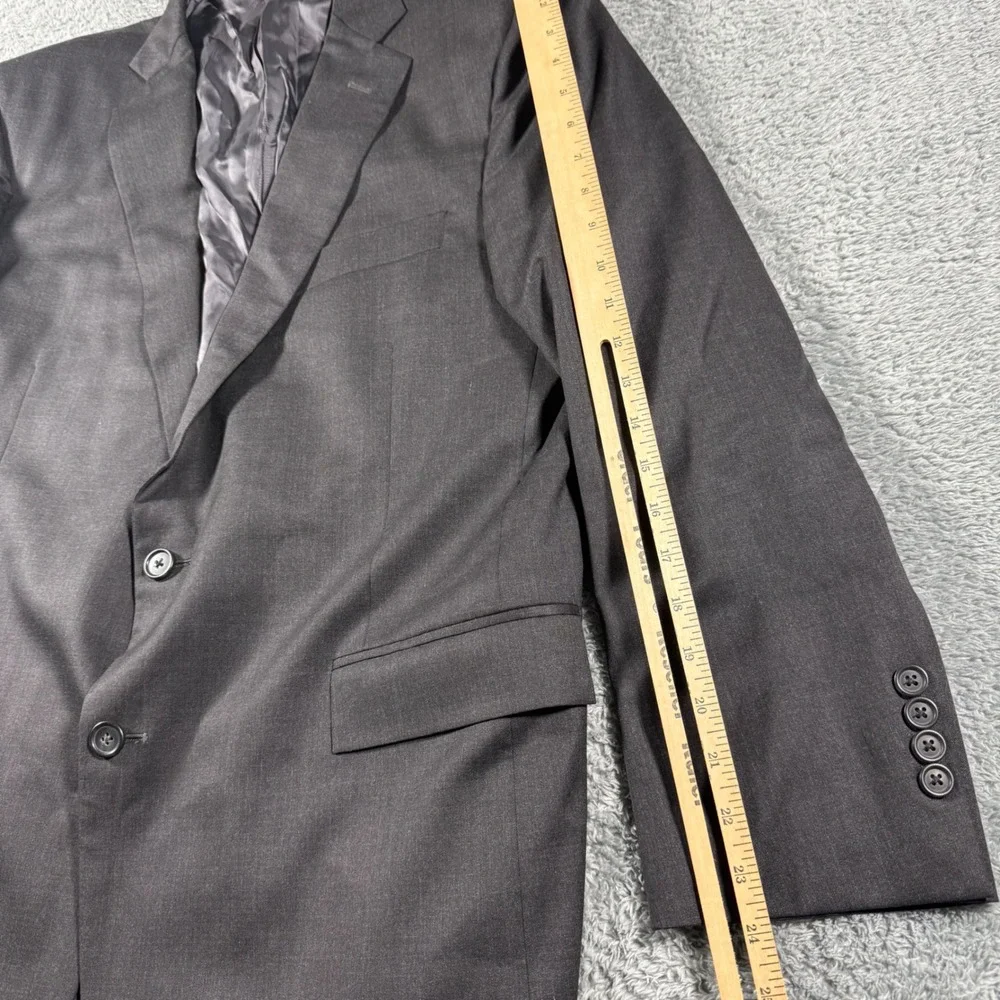 Brooks Brothers Trabaldo Togna Blazer Men 43R Grey Regent Estrato Wool SportCoat